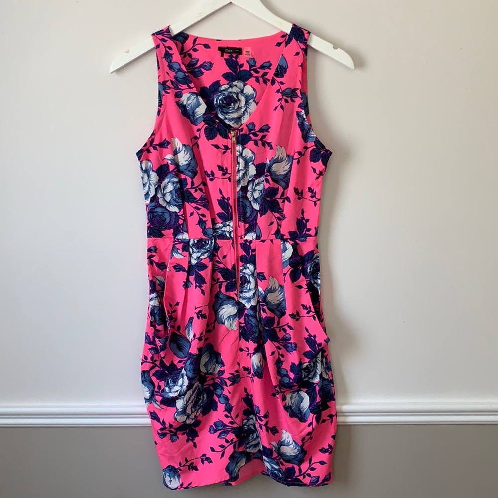 Pink Floral Dex Dress